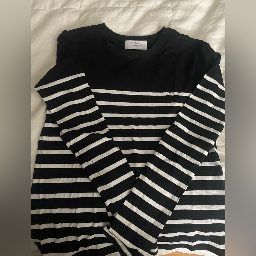 La Ligne stripped long sleeve tee size XS